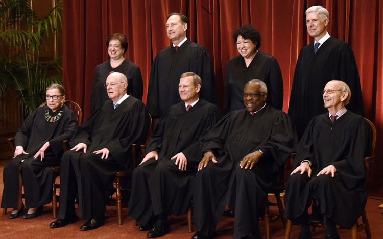 Photo: US Supreme Court Justices